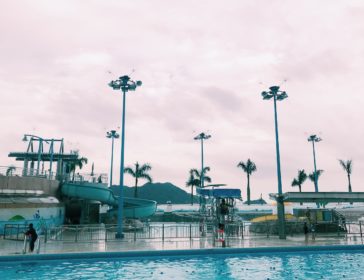 Sai Kung Public Swimming Pool With Kids