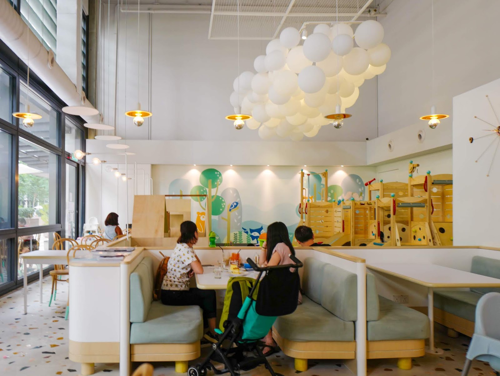 Visiting Playground The Cafe Mont' Kiara in Kuala Lumpur wiht kids and toddlers.
