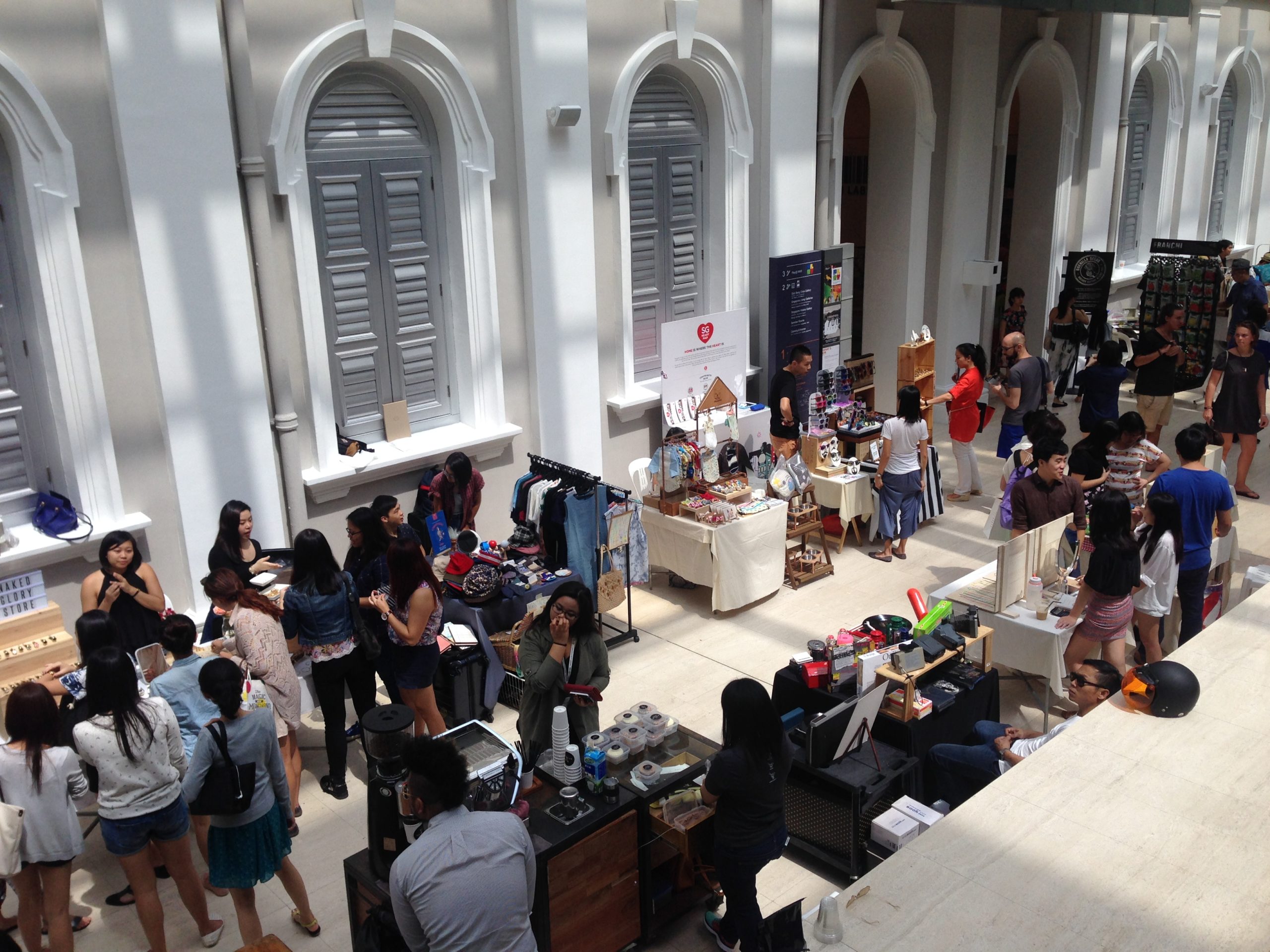 Public Garden Flea Market In Singapore