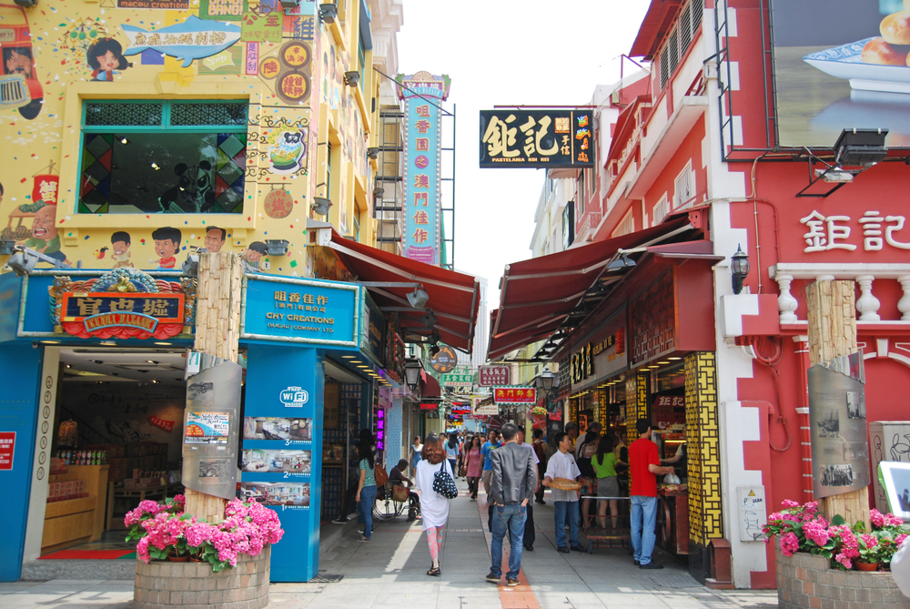 Taipa Village In Macau