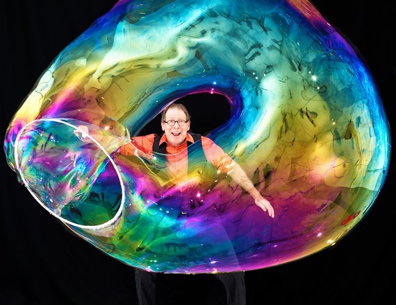 The Amazing Bubble Man Tour In Hong Kong