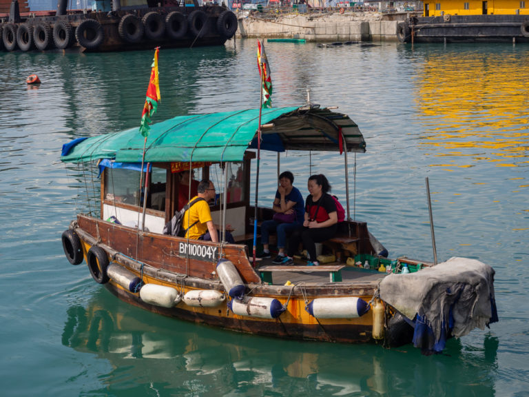 Sampans-Sai-Kung