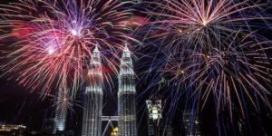 Fireworks In The Sky – National Day