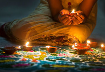 Luminous Colors Of Deepavali