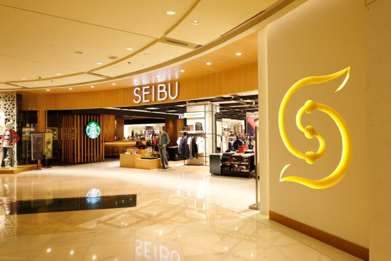 Front of Seibu Department Store Grand Indonesia