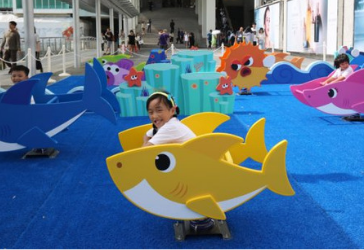 Baby Shark hits Hong Kong’s Harbour City