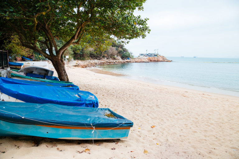 Lo So Shing Beach In Lamma Island
