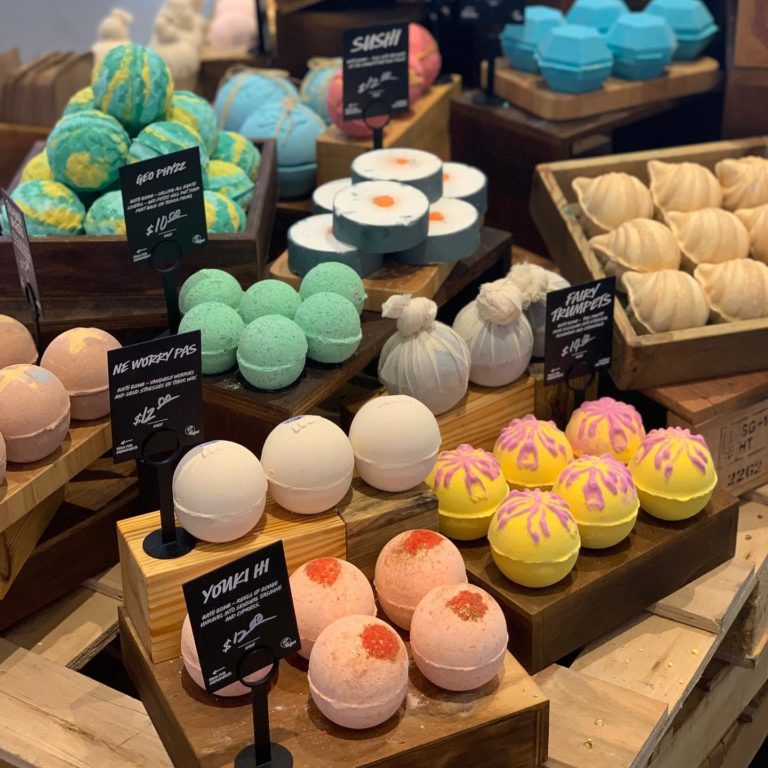 LUSH Singapore Spa Products