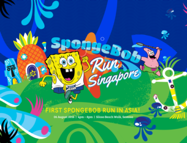 WIN: SpongeBob Run In Asia Tickets