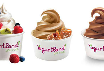 American Frozen Yoghurt At Yoghurtland Singapore