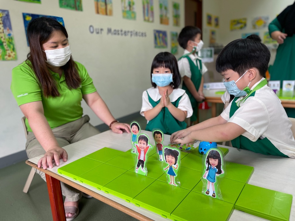 Playing Games Kinderland Singapore