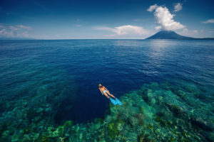 The Village Bunaken In Sulawesi, Indonesia