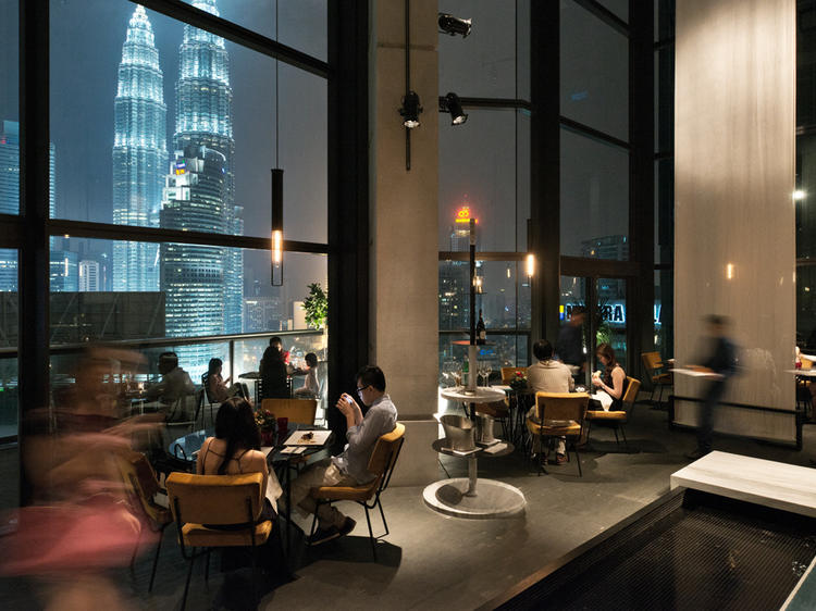 Dining With Kuala Lumpur's Skyline View