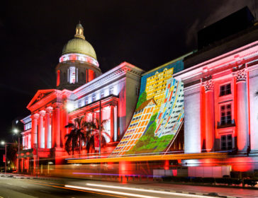 Gallery Light Up At National Gallery Singapore