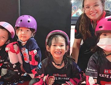 Kid-Friendly Indoor Roller Skating Rink At HiRoller Singapore