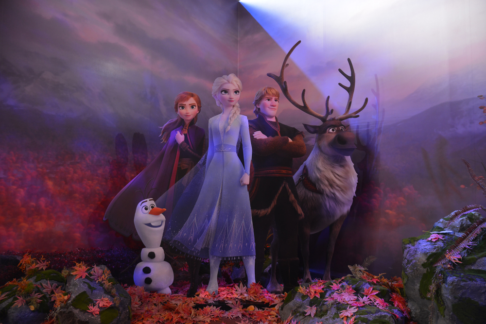 Frozen Exhibition In hong Kong