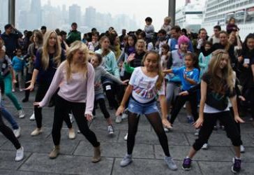 Little Steps Family Flash Mob In Hong Kong