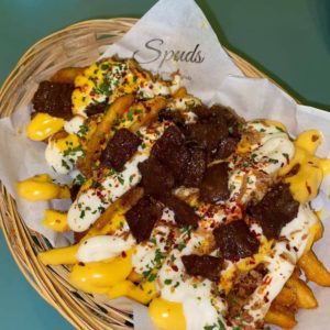 Loaded French Fries At Spuds In Singapore