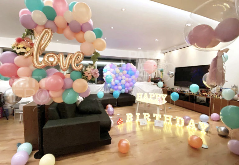 Party Hero helium balloons in Hong Kong