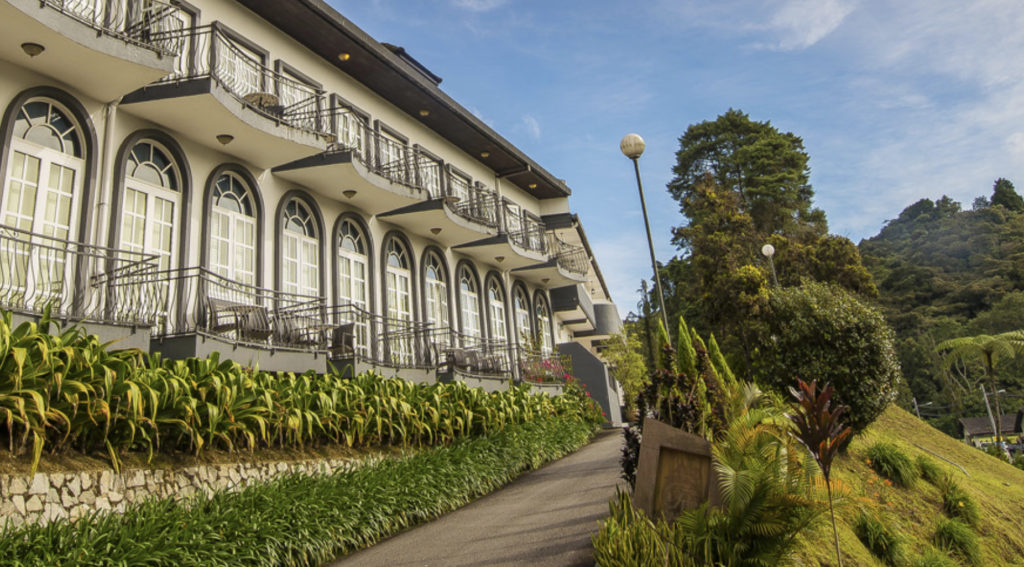 Tea plantation hotel in cameron highlands