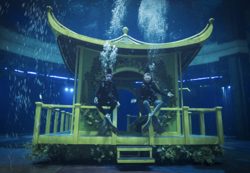 Underwater Scuba Diving City Of Dreams