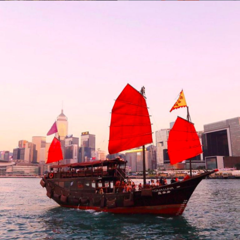 Aqua Luna day cruise for Mother's day gift in Hong kong