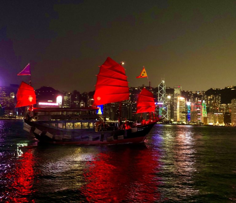 Central and Western District Promenade in Hong Kong