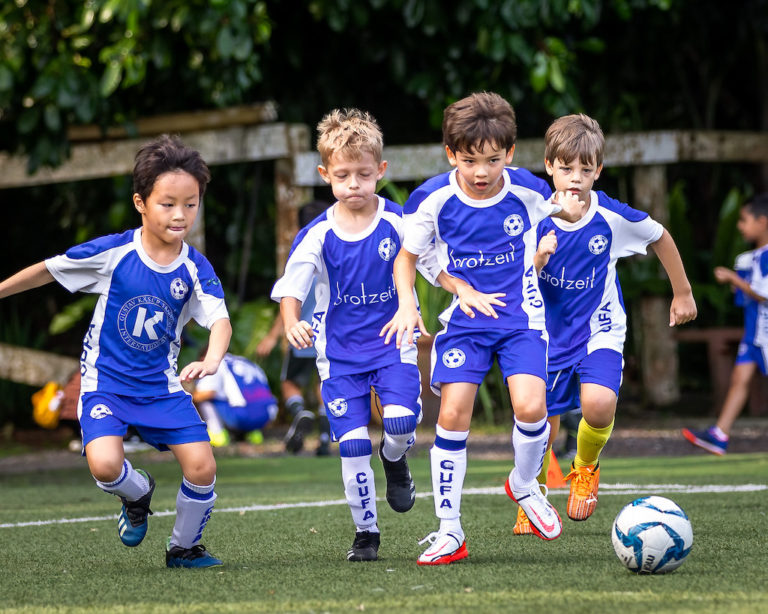 Playing Football CUFA Singapore