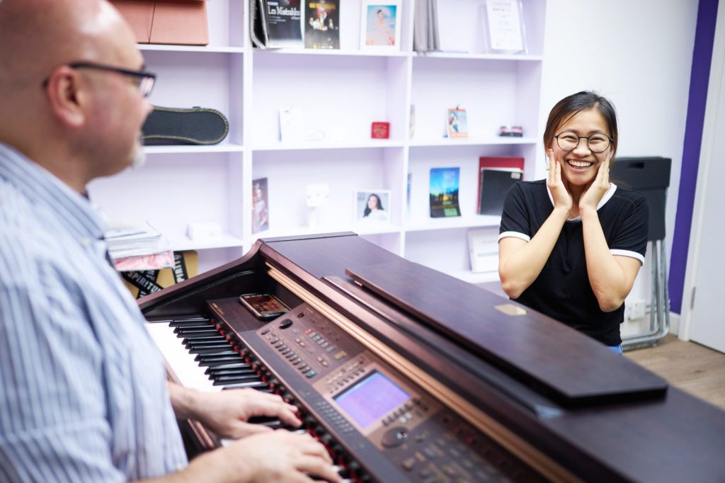 Singing and Vocal coaching at Seany Mac Studio Hong Kong