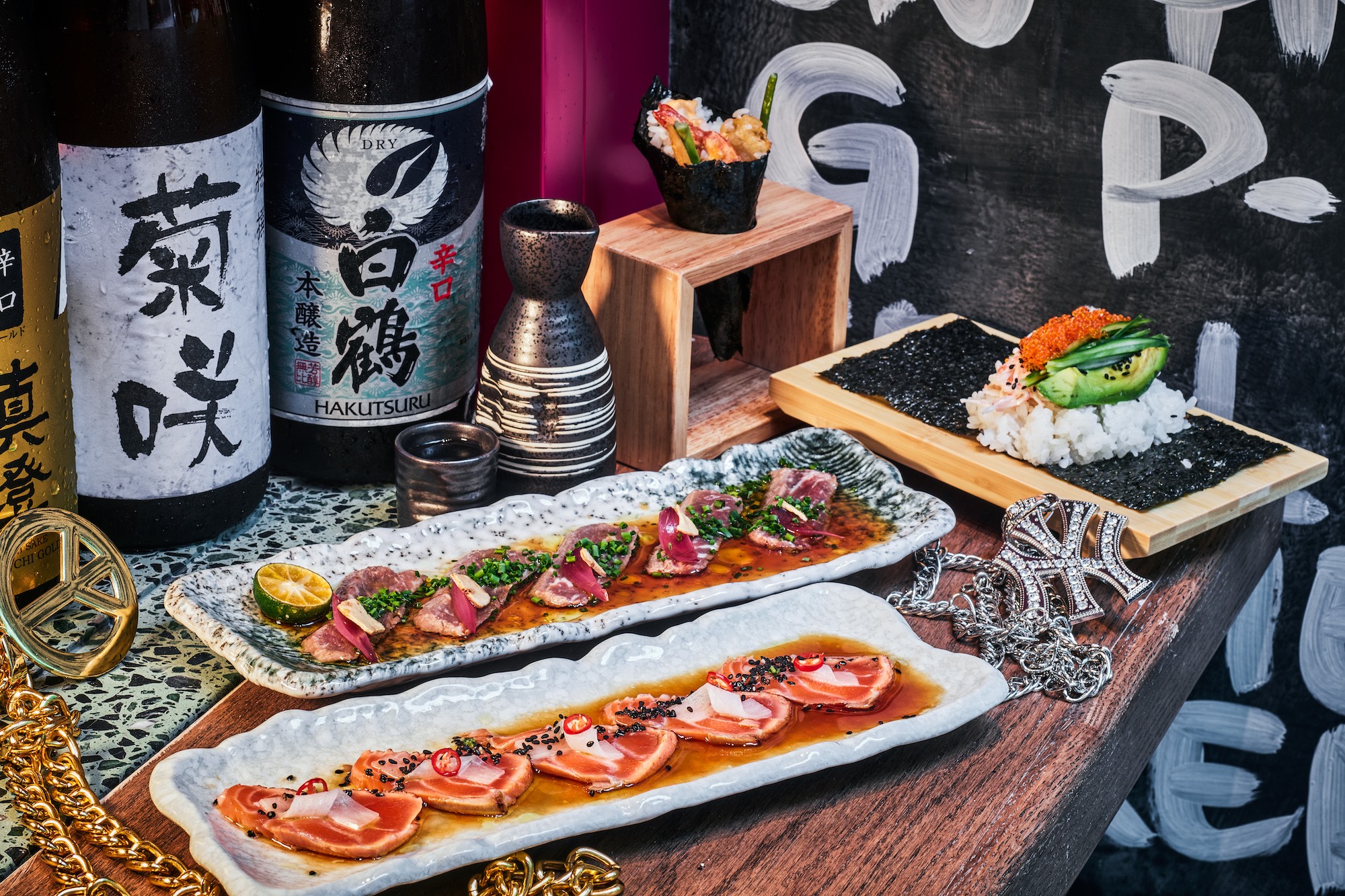 TMK Rap & Rolls For Hong Kong's Funkiest Sushi Spot - Little Steps