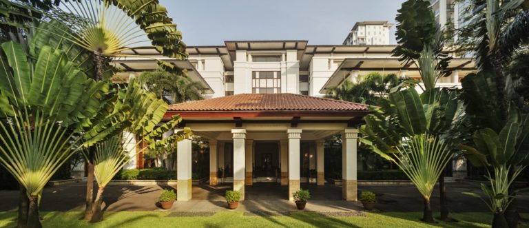 Front View Dharmawangsa Hotel Jakarta Best Staycation Family Friendly