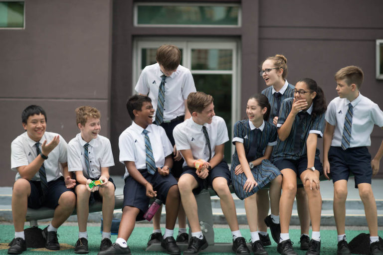 Students At AIS Singapore