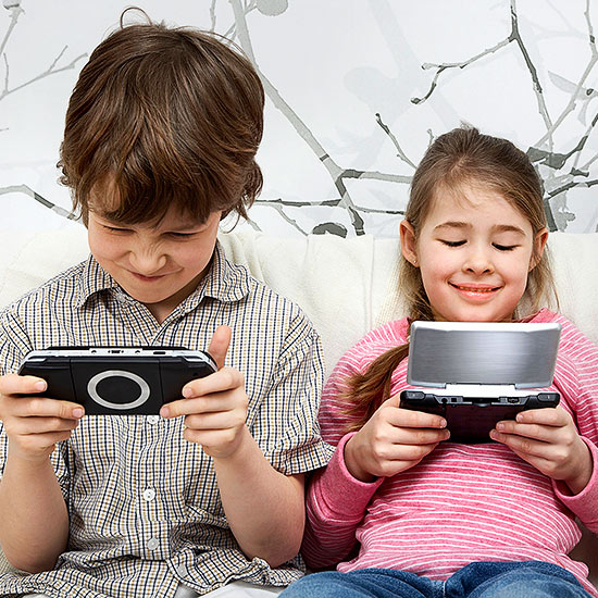 Kids Playing Video Games
