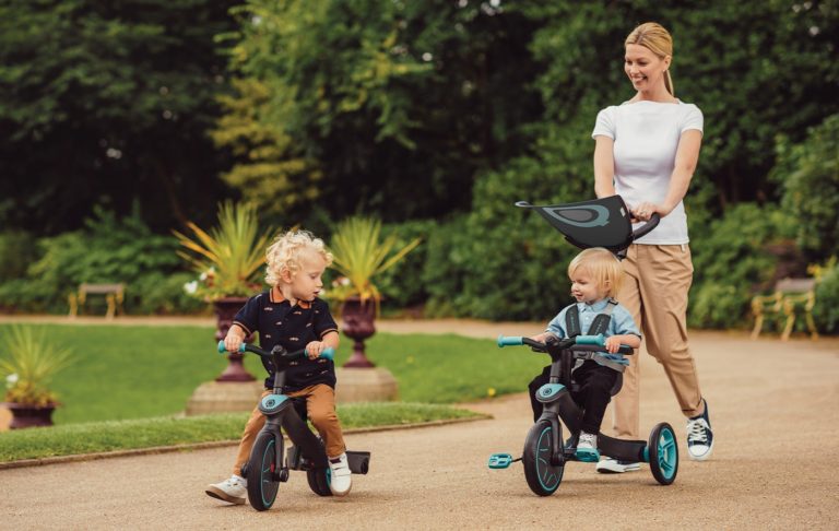 Toddler-friendly-tricycles-Globber-Explorer-Trike-Series-in-singapore