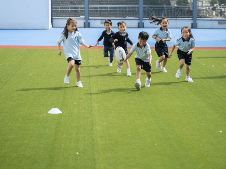 Playing Rugby At Wycombe Abbey Hong Kong