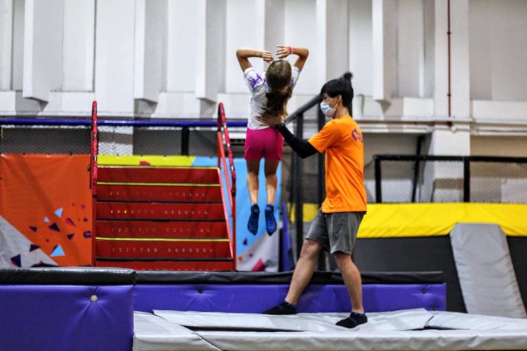 Amped Trampoline Park In Singapore