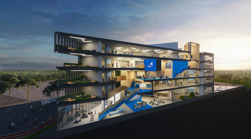 Cross Section XCL American Academy Singapore