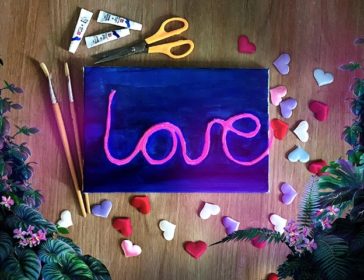 Neon Art Workshop At Rainforest Lumina In Singapore Zoo
