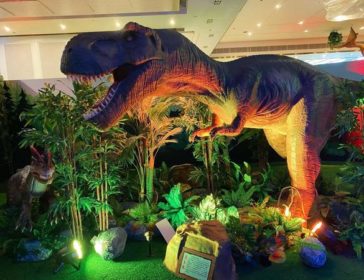 Jurassic Dinosaur Adventure Park At Downtown East In Singapore