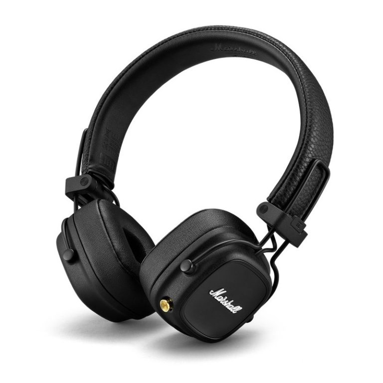 Marshall Major IV Black Headphones Little Steps Asia Hong Kong