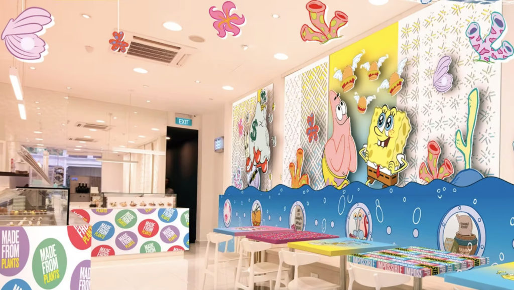 Kumoya Spongebob Impossible Cafe In Singapore