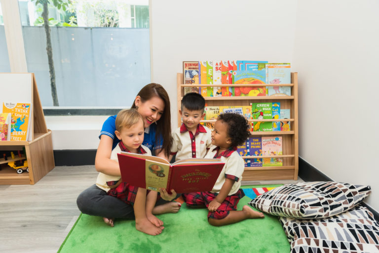 Reading Story Brighton Montessori Singapore