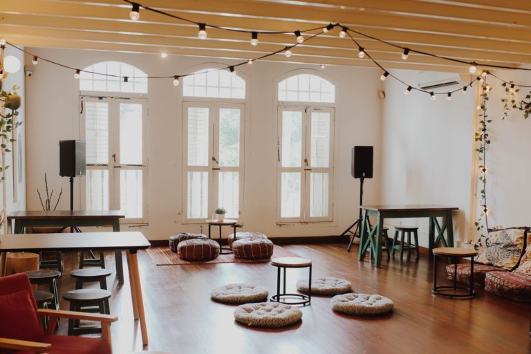 The Moon Cafe and Bookstore Meditation Singapore