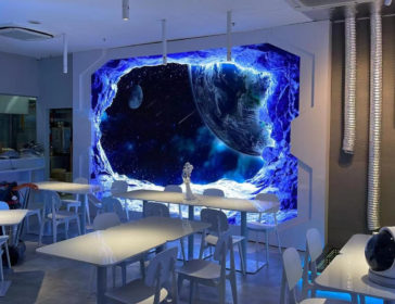 Chef China Hua Chu Space-Themed Restaurant In Singapore