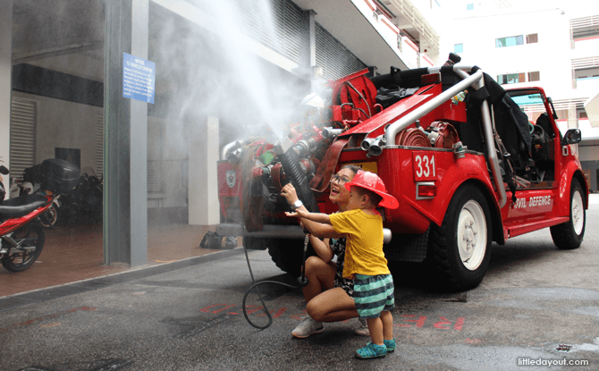 Early Morning Activities And Places For Kids In Singapore Central Fire Station