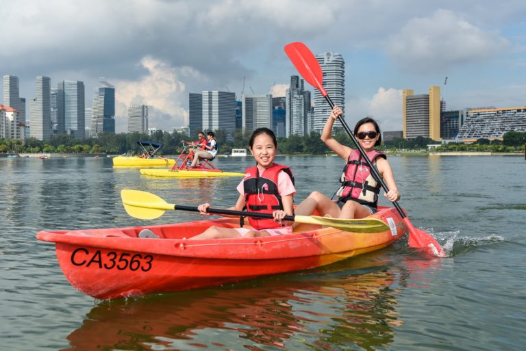 Early Morning Activities And Places For Kids In Singapore Kayaking Kallang Basin