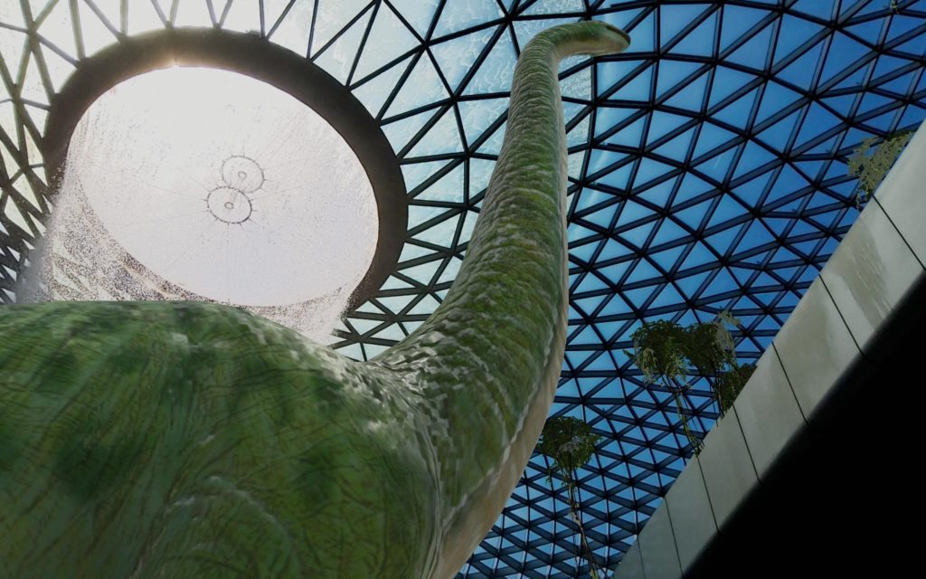 Dinosaur AR Experience At Jewel