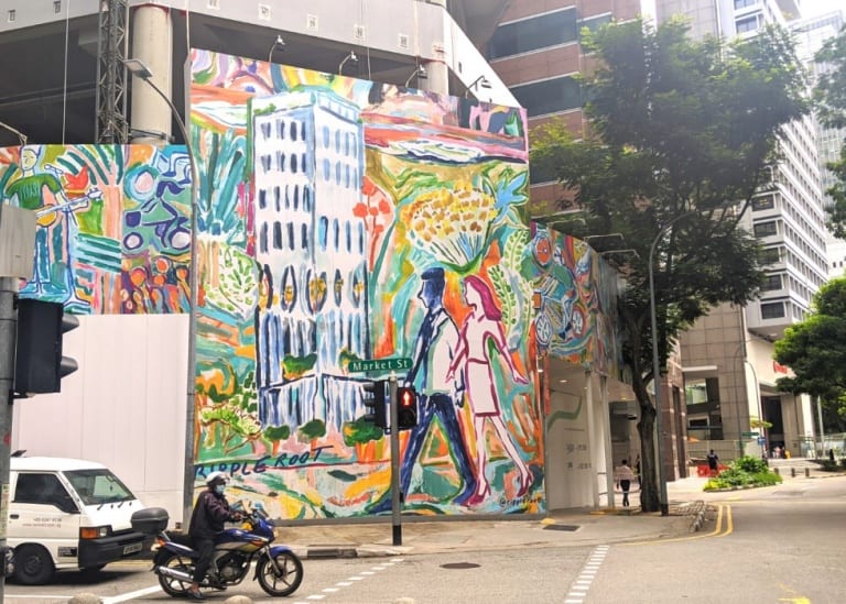 Places-To-Explore-Street-Art-In-Singapore-Market-Street-Mural