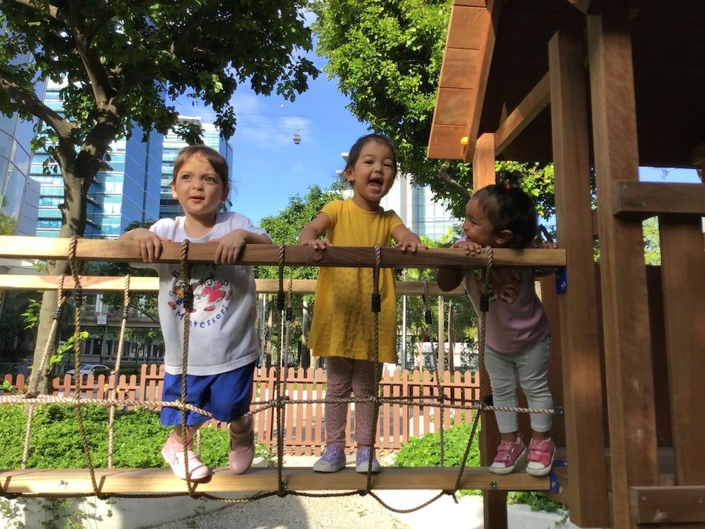 Outdoor Play Brighton Montessori Singapore