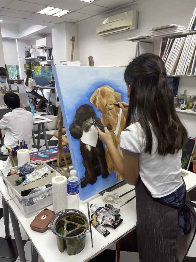 Painting Dogs Arthaus Singapore
